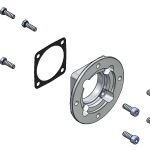 BRIDA ENTRADA Z45/Z50 IEC 63B14 - KZ454047