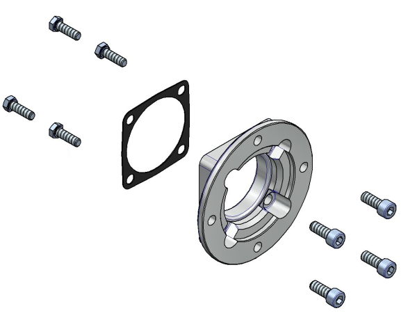 BRIDA ENTRADA Z45/Z50 IEC 63B14 - KZ454047