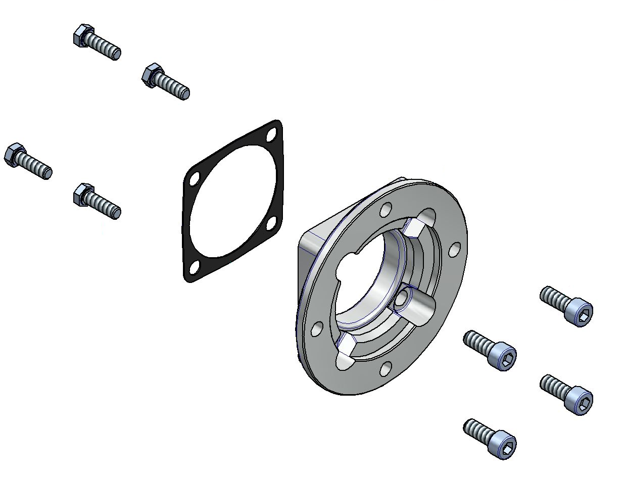 BRIDA ENTRADA Z45/Z50 IEC 63B14 KZ454047 Tienda · ST Group