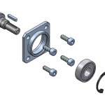 KIT R 030/M30 INPUT COUPLING-D.9 - K0305006C